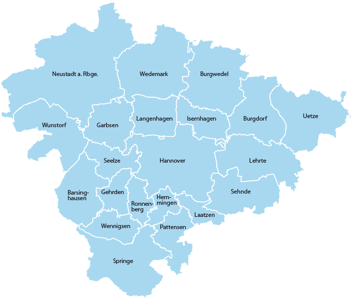regionskarte